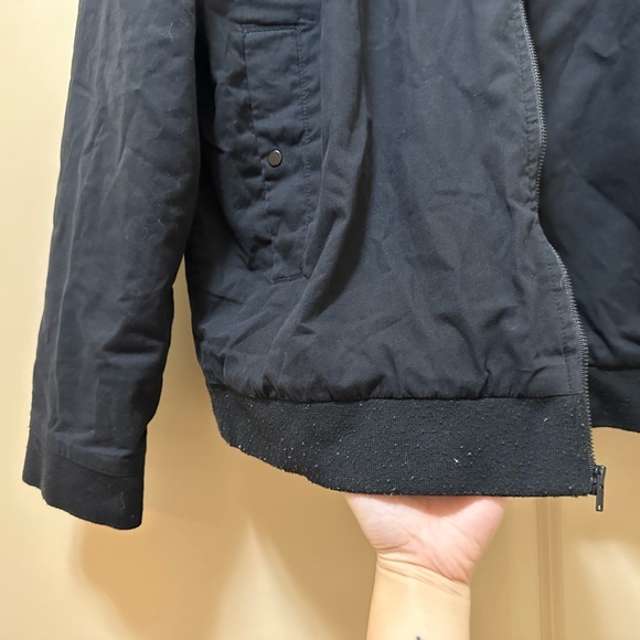 Oak and Fort - Cotton Bomber Jacket - Size Medium - Picture 5 of 7